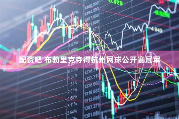 配资吧 布勃里克夺得杭州网球公开赛冠军